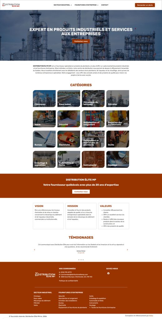 DISTRIBUTION ÉLITE MP